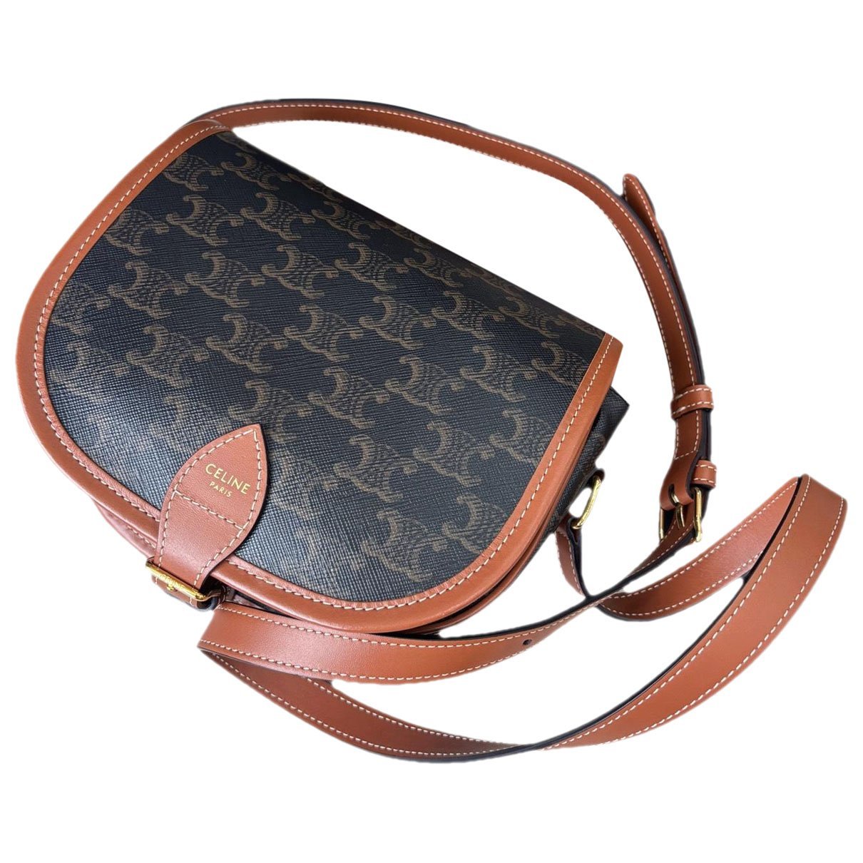 Leather crossbody bag
