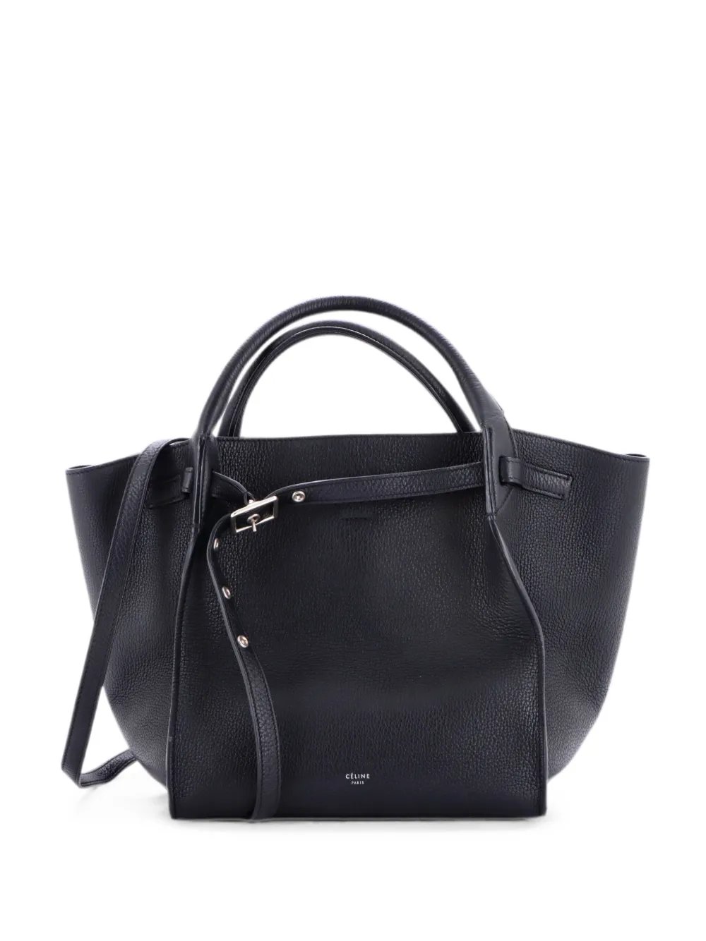 Big Bag Grained Calfskin Small satchel