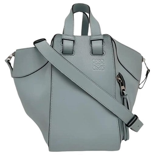 Hammock leather handbag