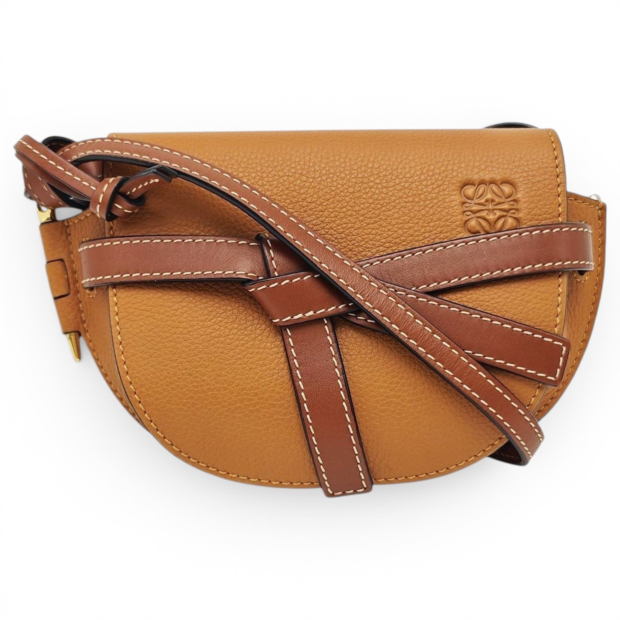 Gate leather handbag