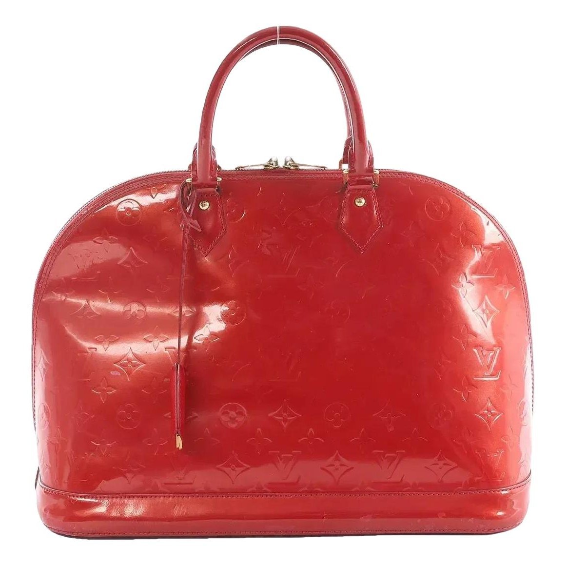 Alma patent leather handbag