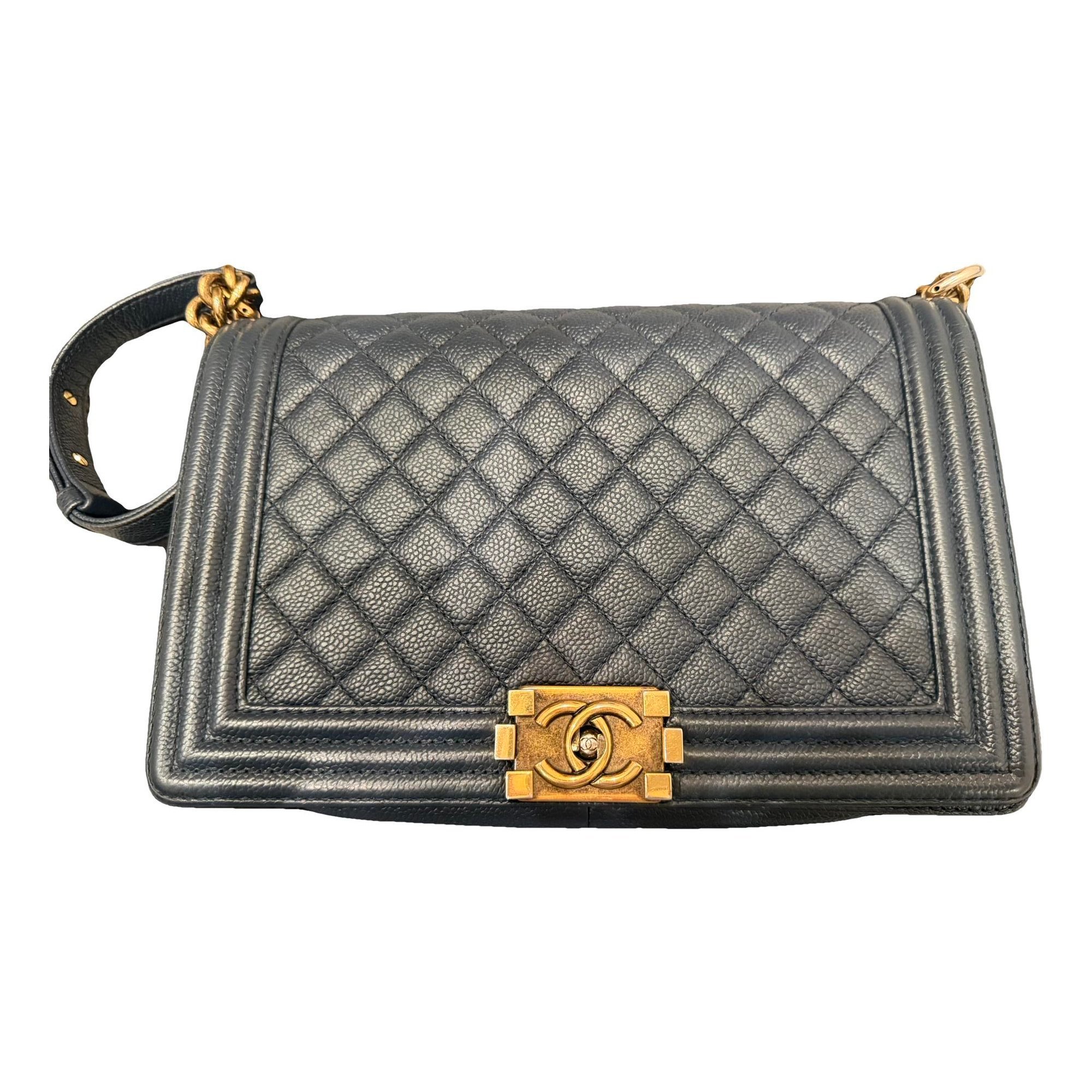 Boy leather crossbody bag