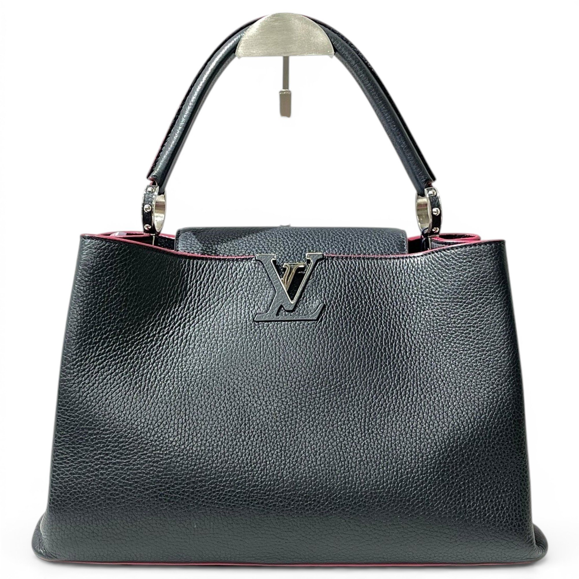 Capucines leather handbag