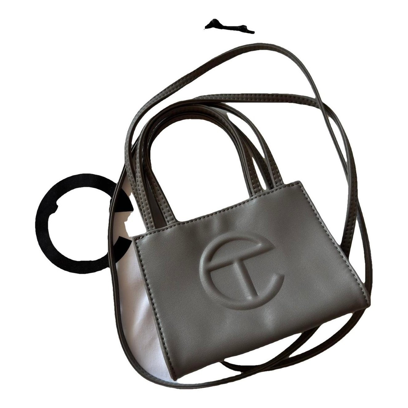 Small Shopping Bag vegan leather tote