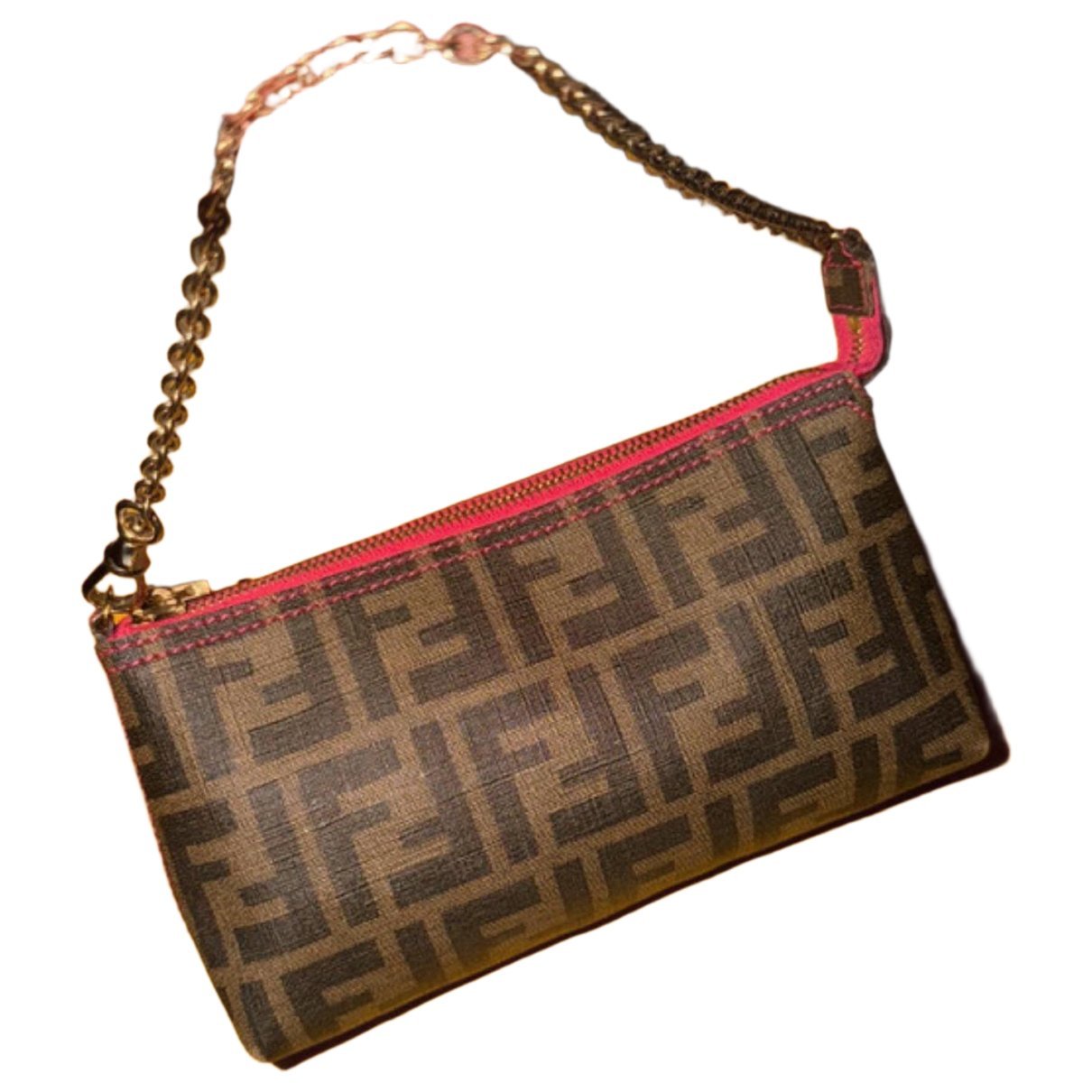 Baguette leather handbag