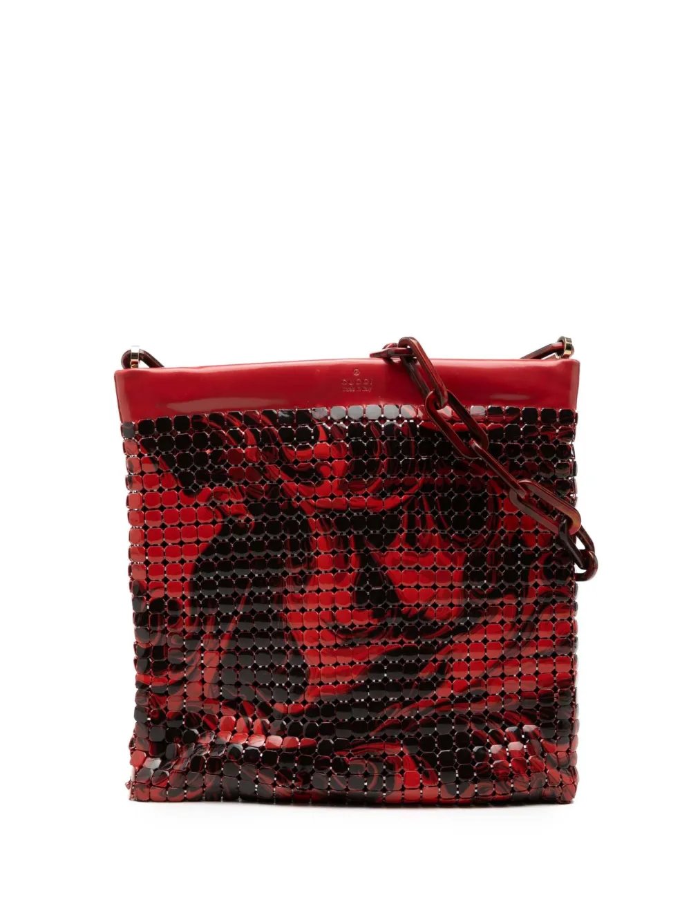 2000-2015 Metal Abstact Lava Chainmail shoulder bag