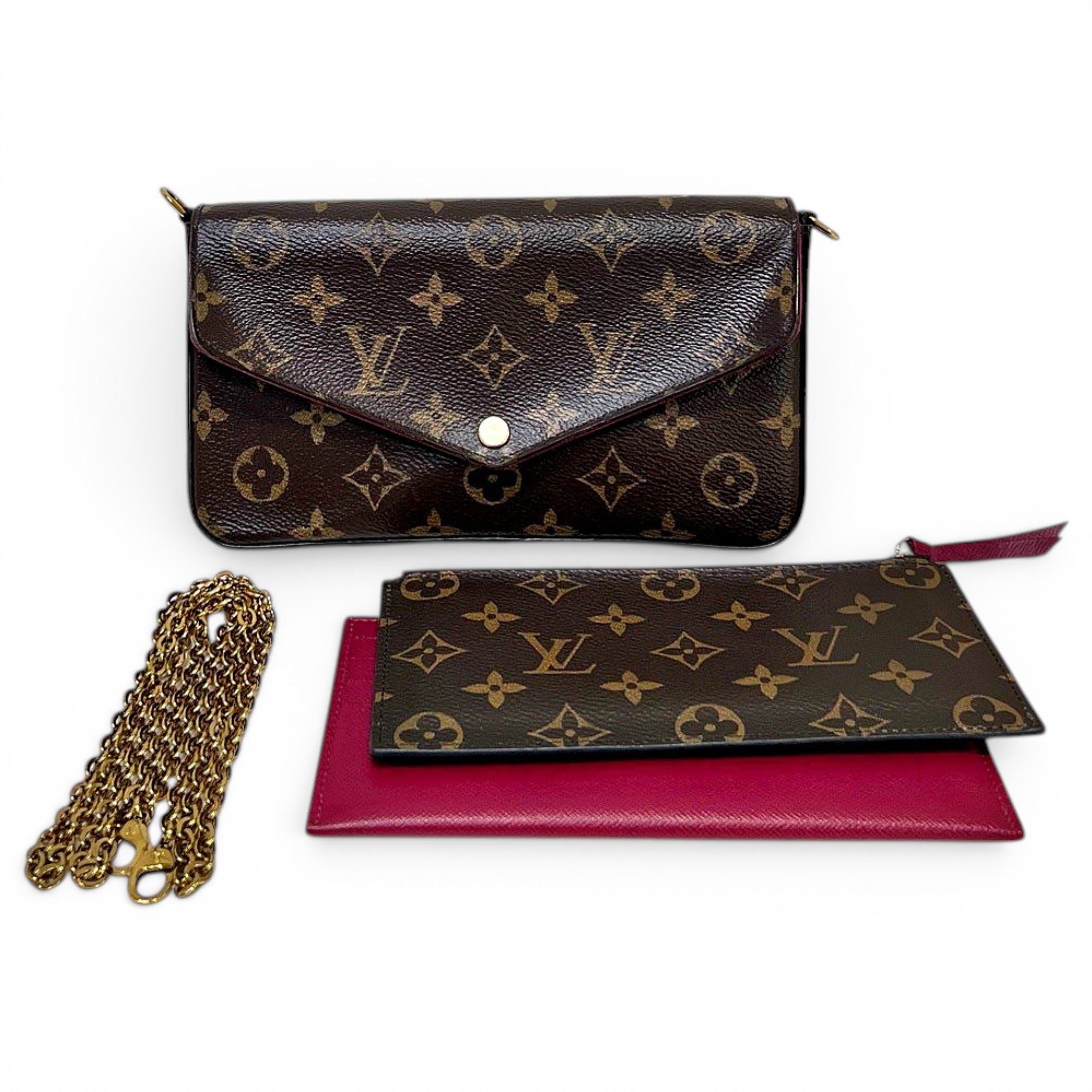 Félicie Strap & Go leather crossbody bag