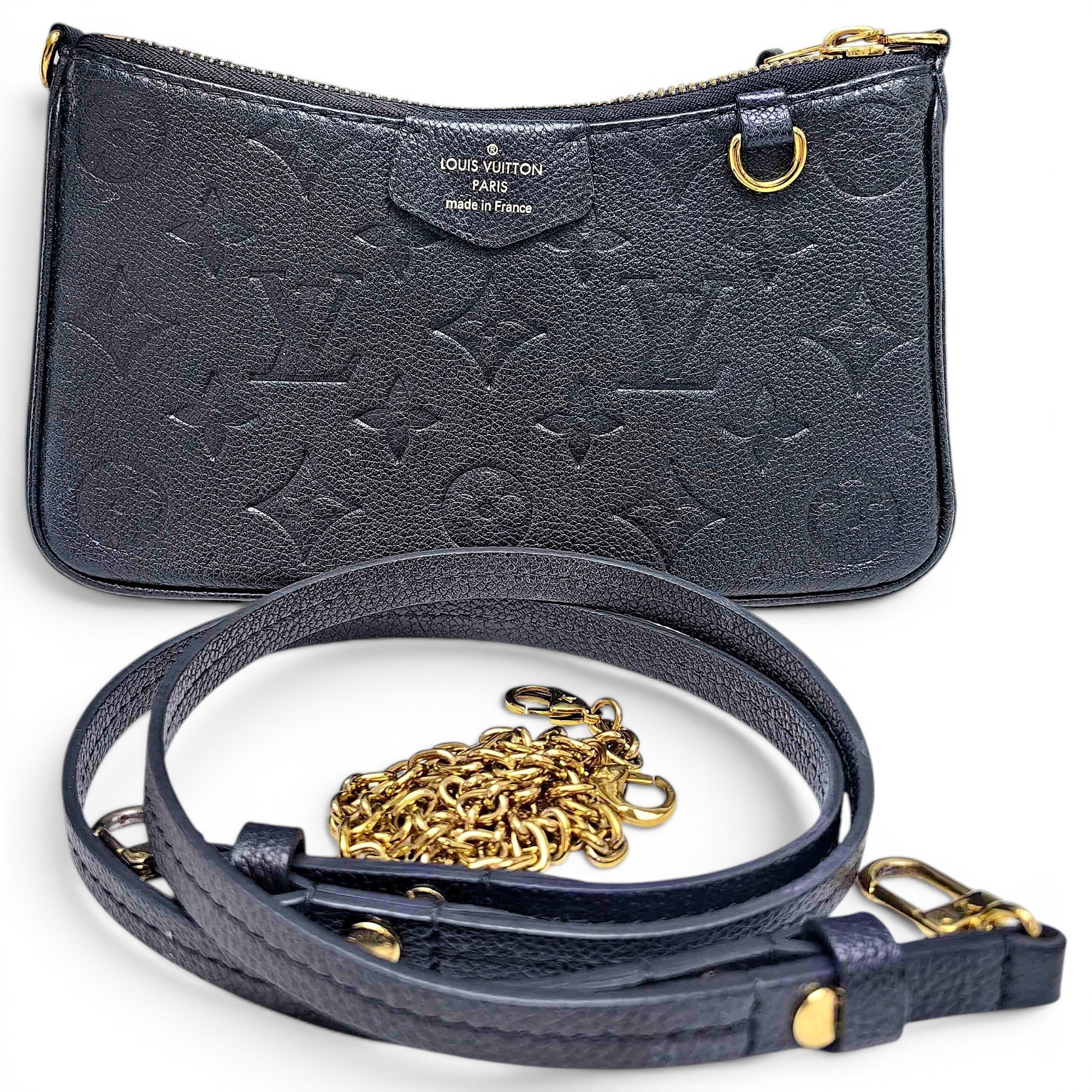 Pochette Accessoire leather handbag