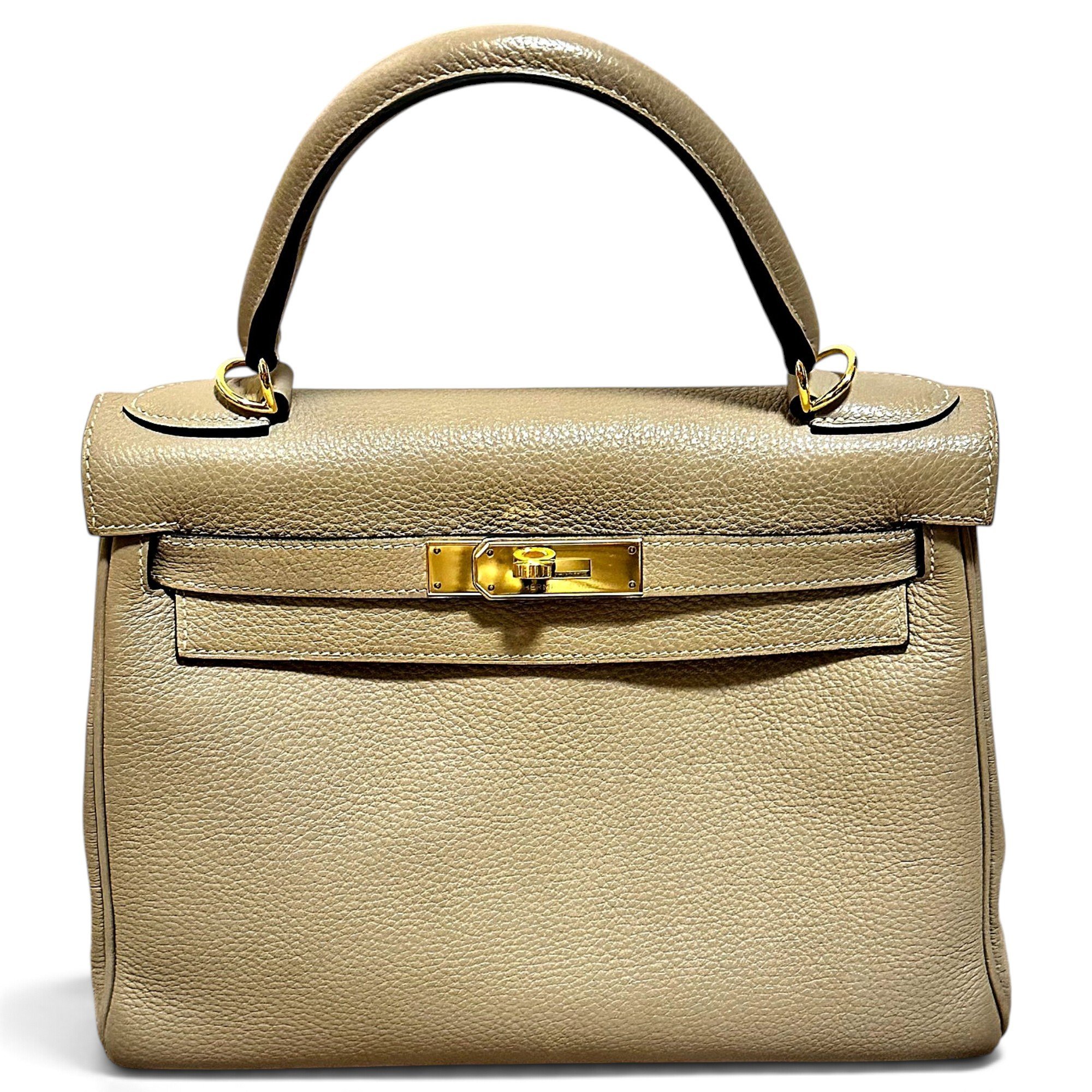 Kelly 28 leather handbag