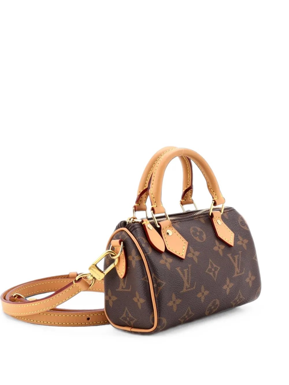 Louis Vuitton Speedy Bandouliere NM Bag Monogram Canvas Nano crossbody bag