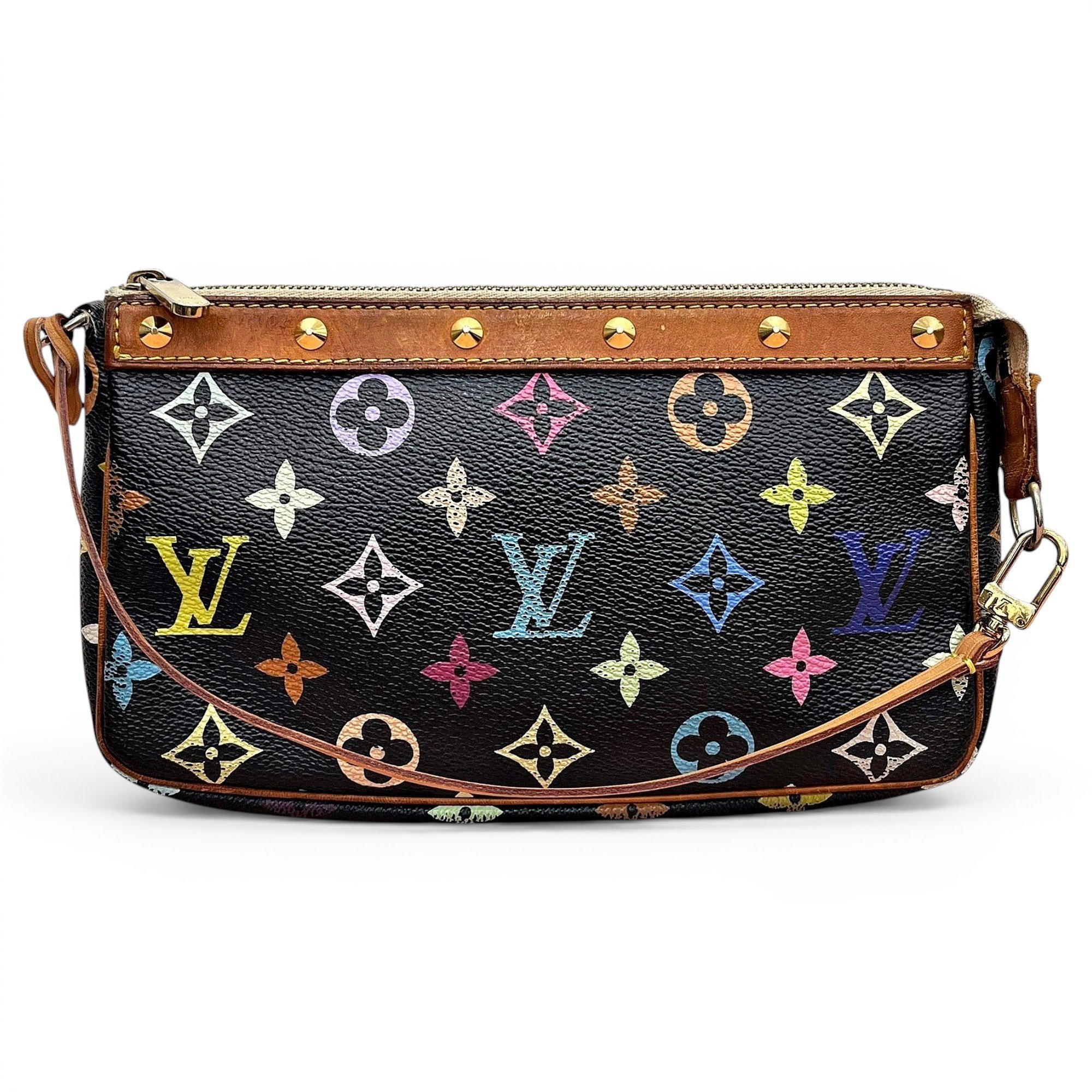 Pochette Accessoire leather handbag