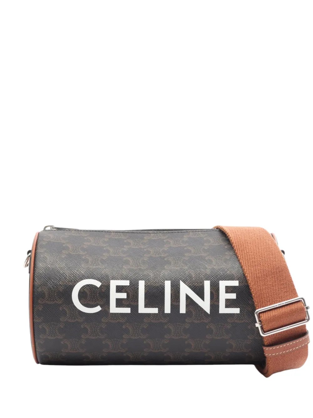 2000-2026 Triomphe Coated Canvas Cylinder crossbody bag