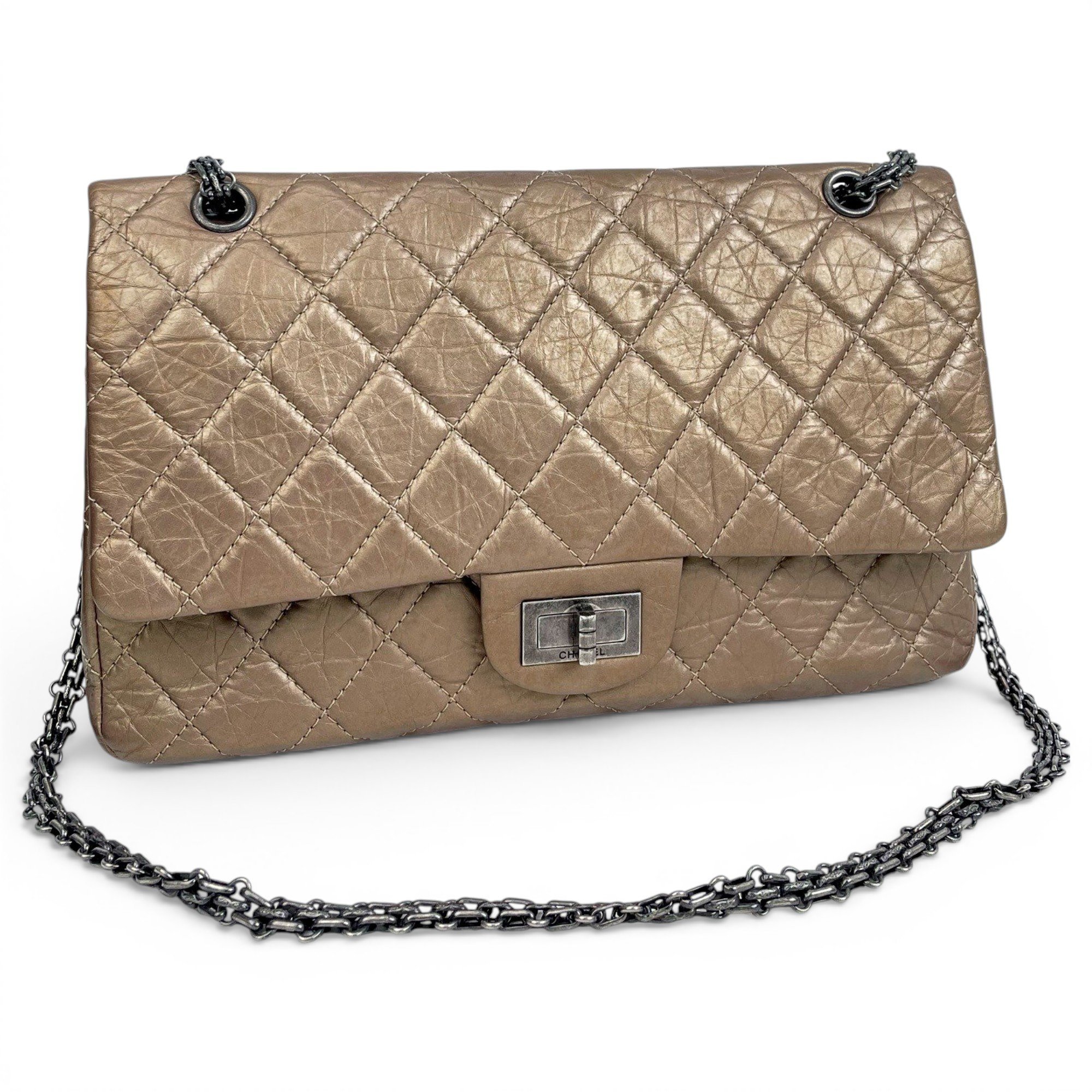 2.55 leather handbag