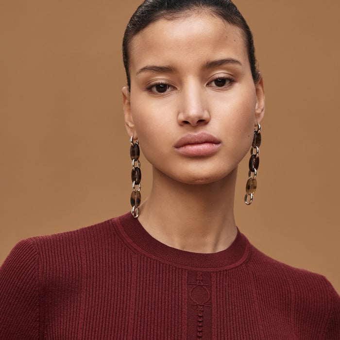 Rouge H Short-sleeve Sweater