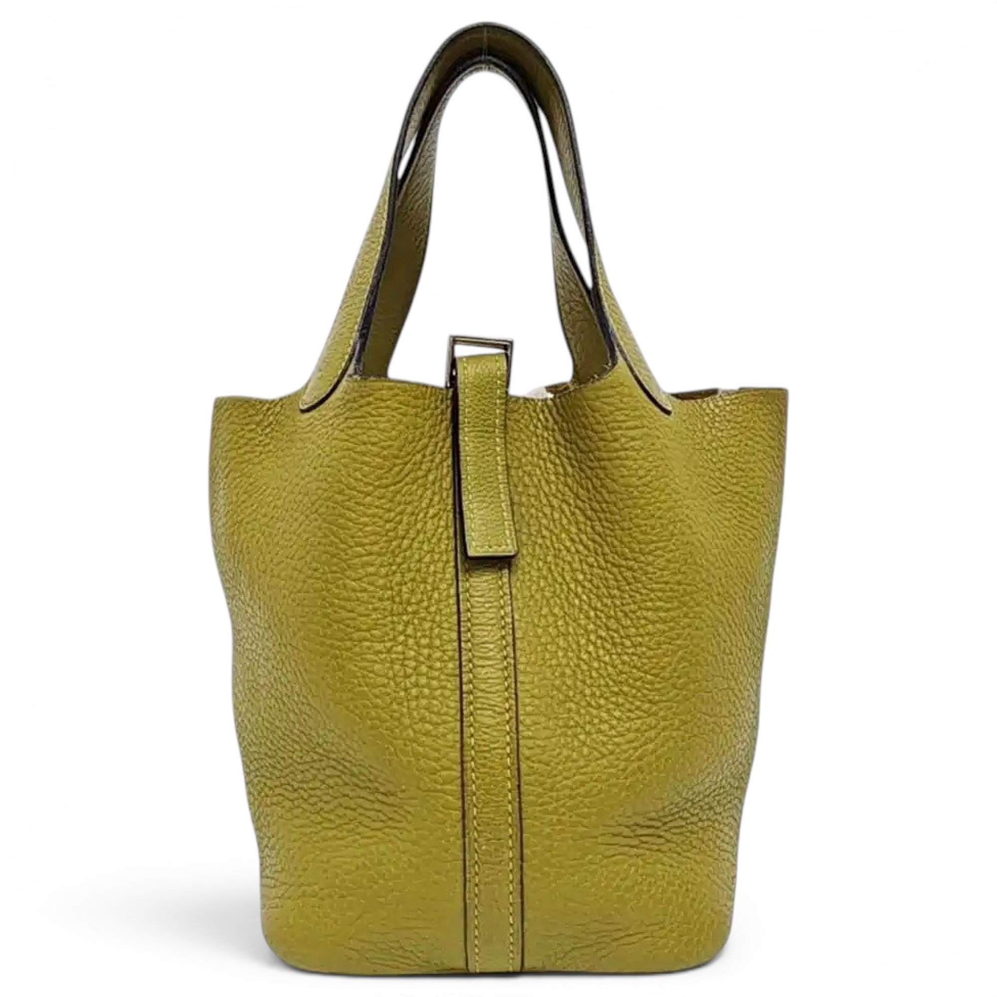 Picotin leather handbag