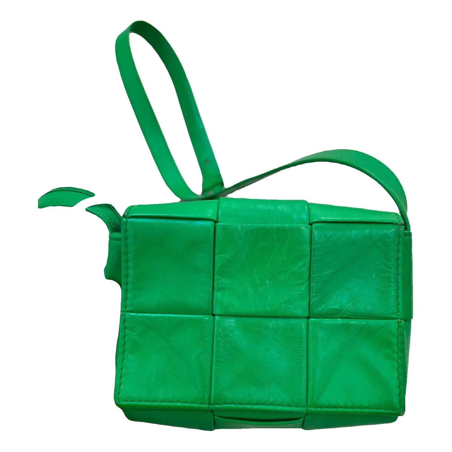 Cassette leather crossbody bag