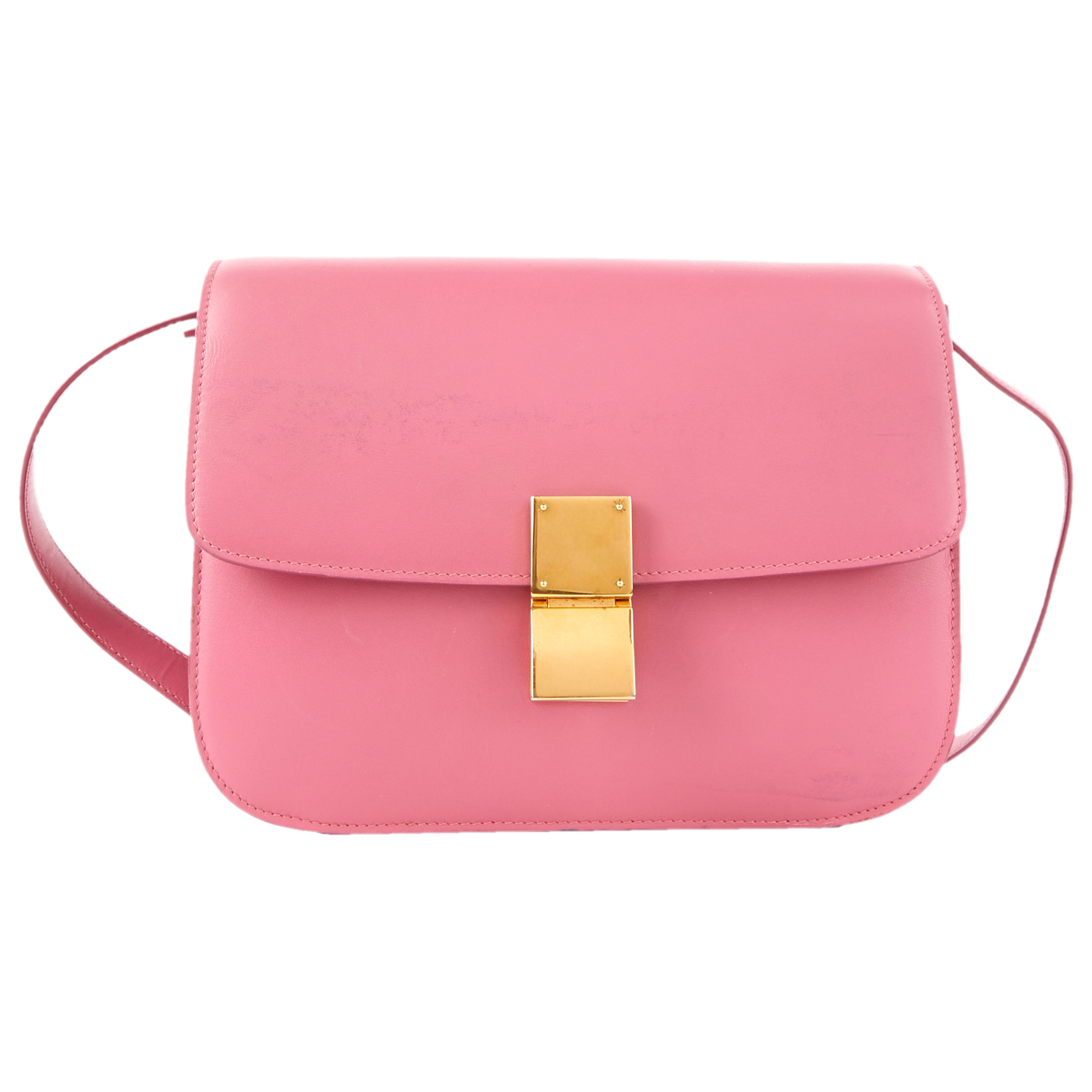 Classic leather crossbody bag