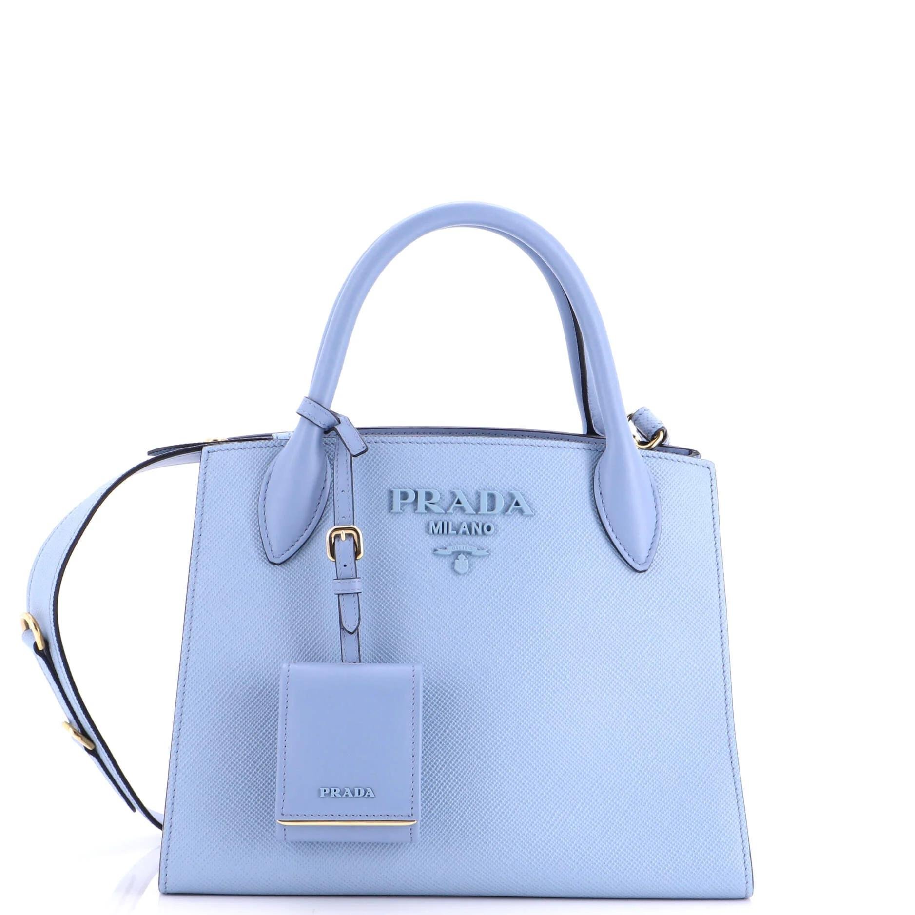 Leather tote