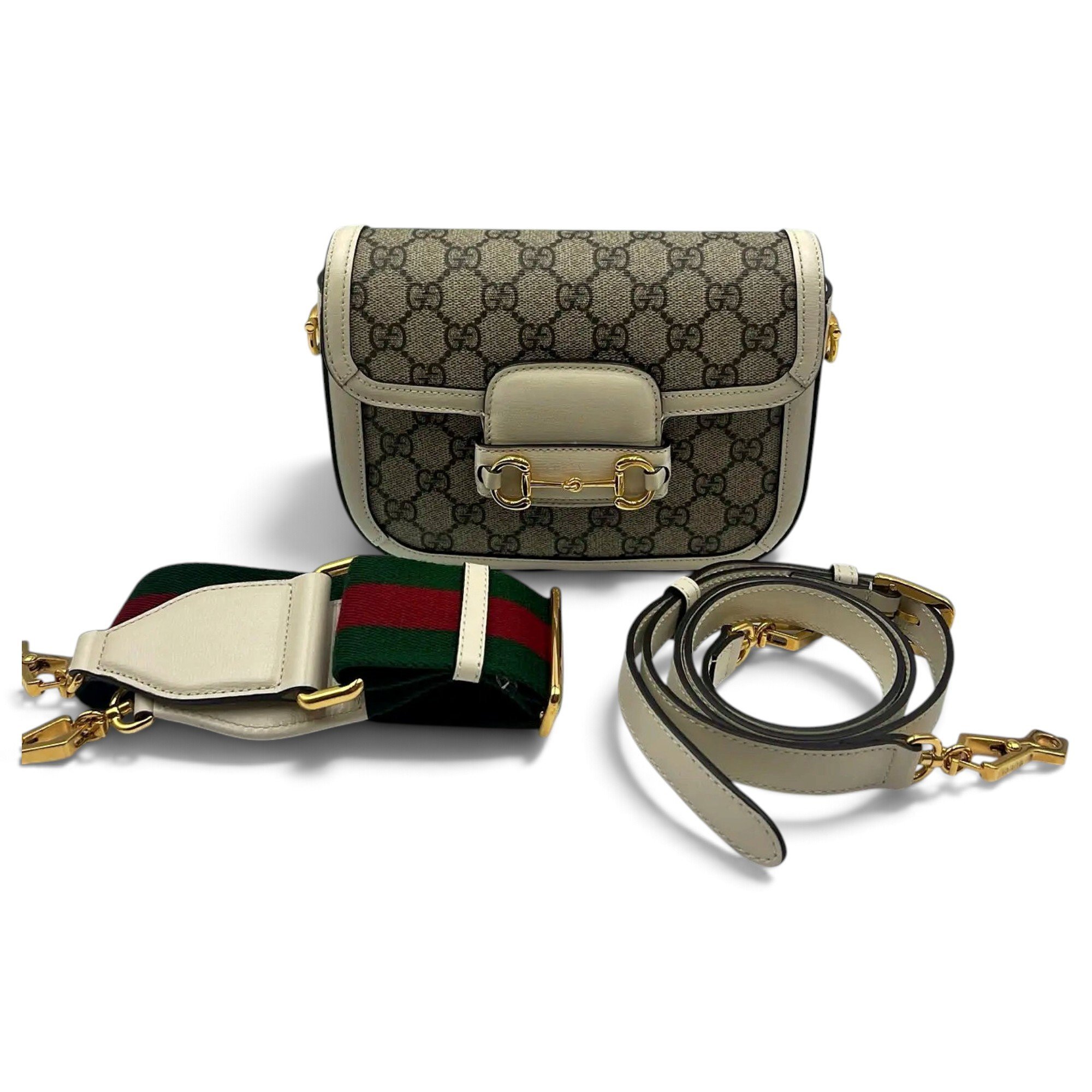 Horsebit 1955 Flap leather crossbody bag
