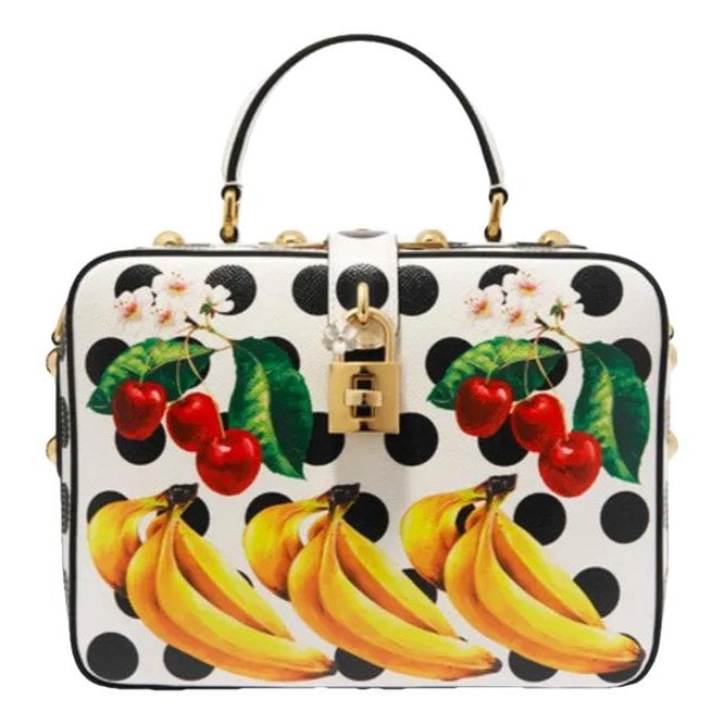 Dolce Box leather handbag