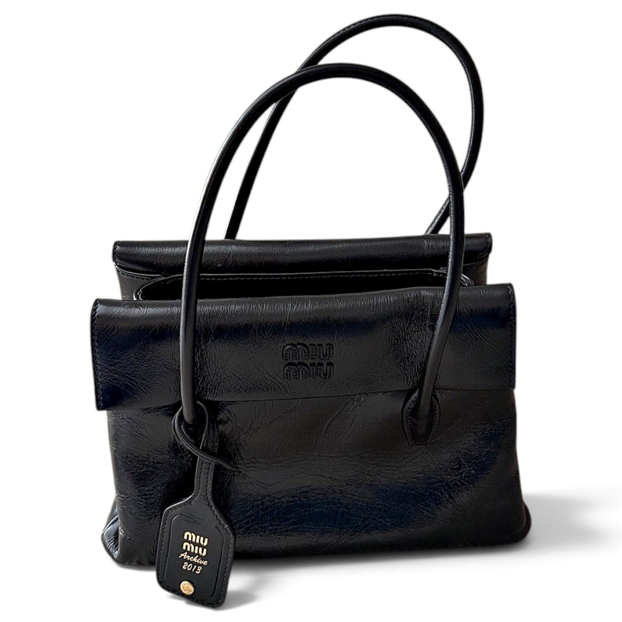 Leather handbag