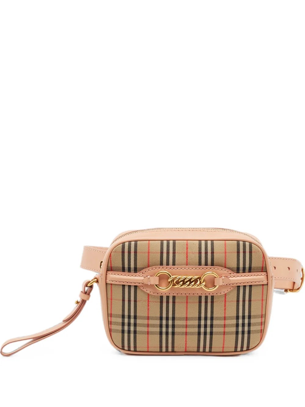 1983 Link knight-check belt bag