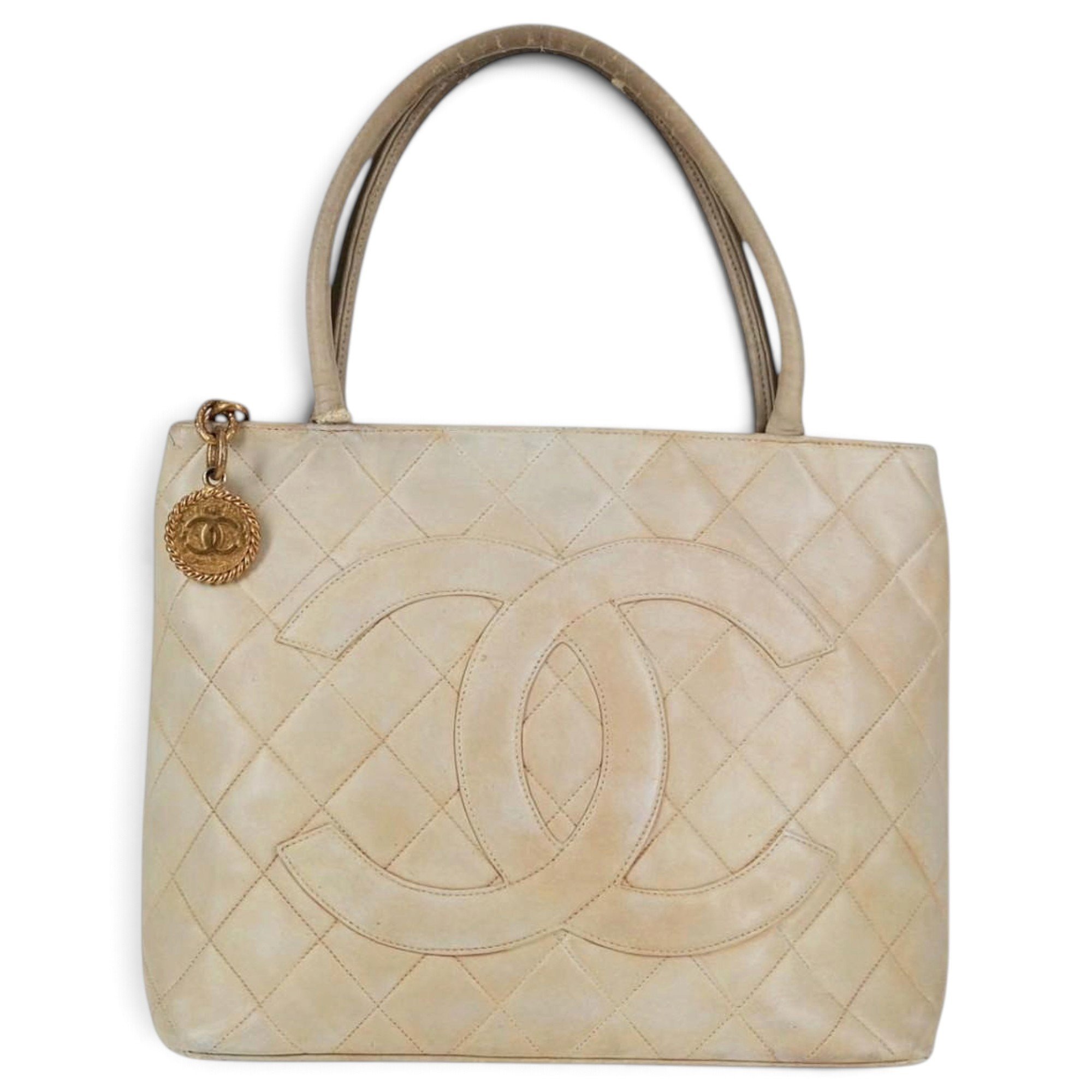 Leather tote