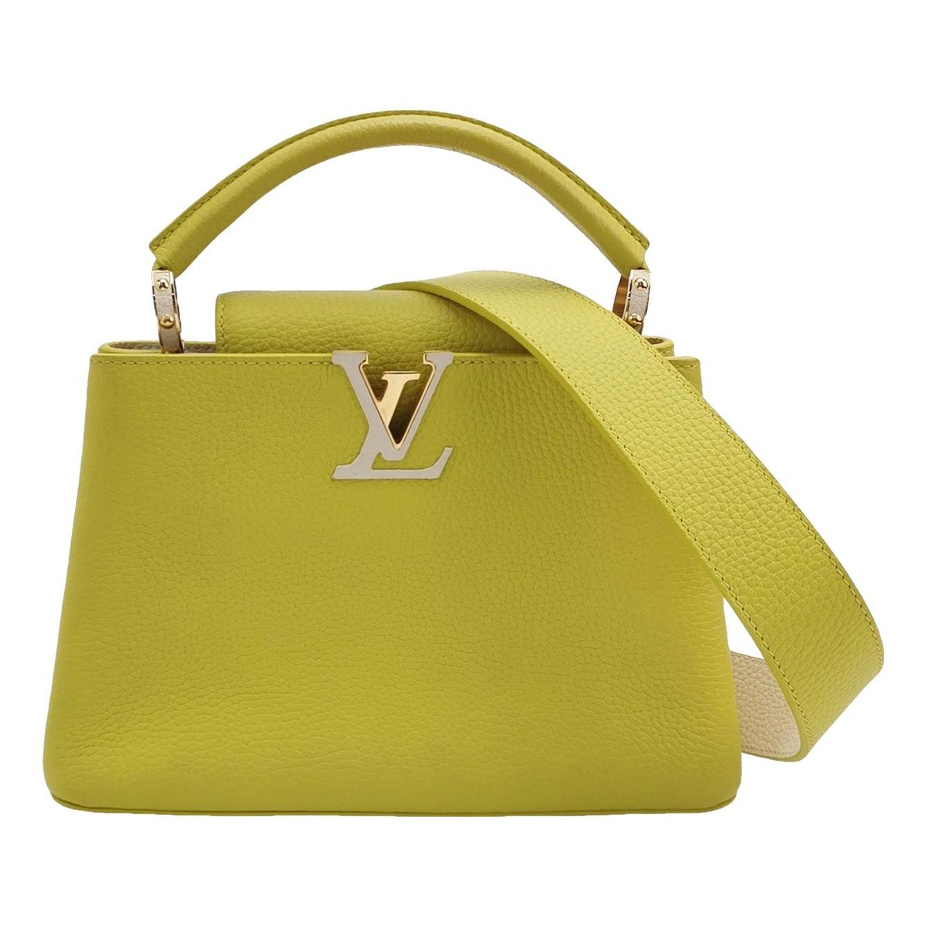 Capucines leather handbag
