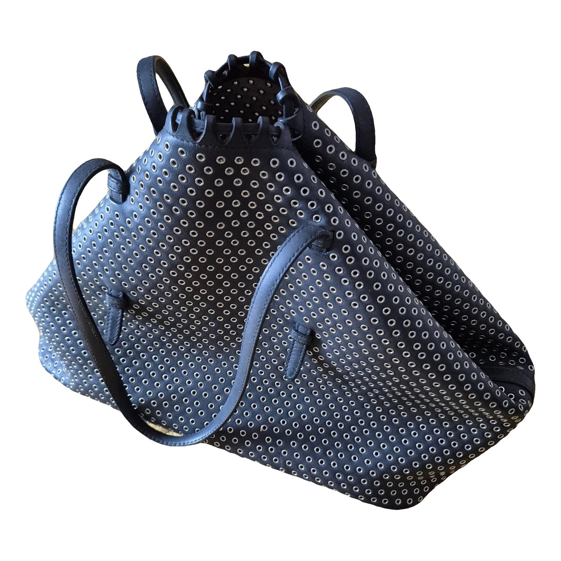Mina leather tote