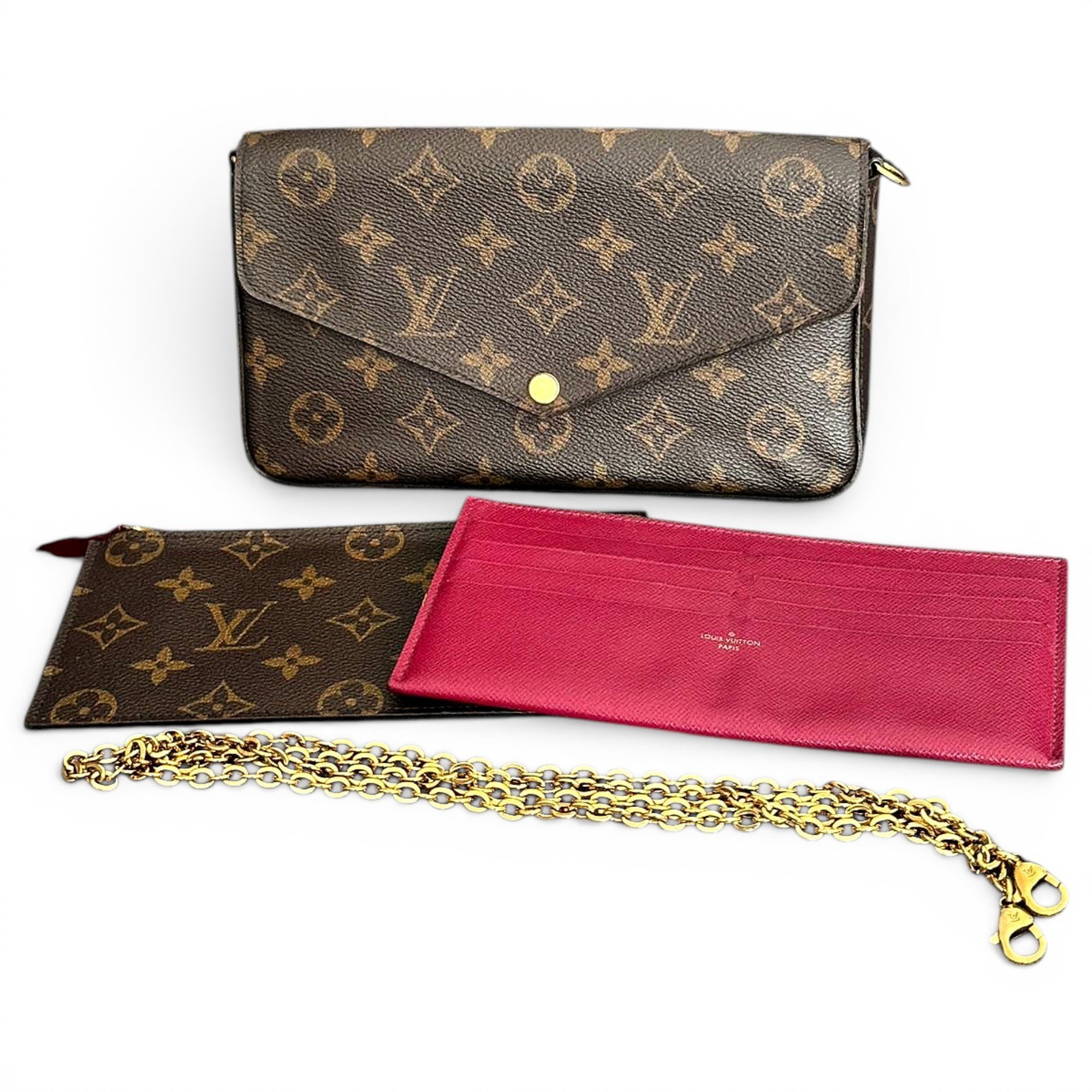 Félicie leather crossbody bag
