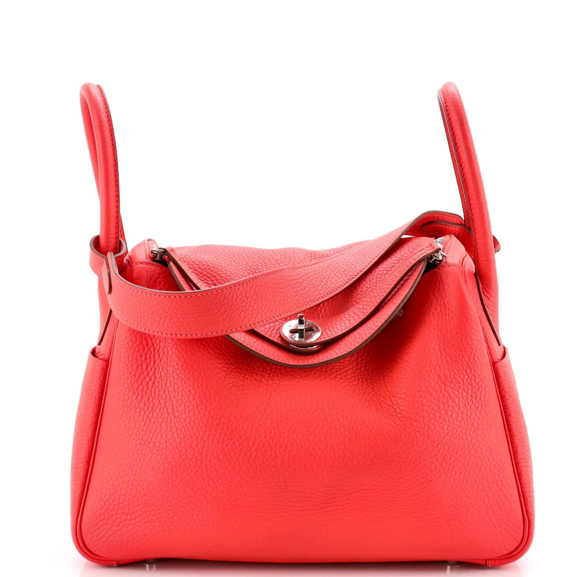 Lindy leather handbag