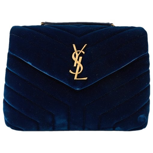 Loulou velvet crossbody bag