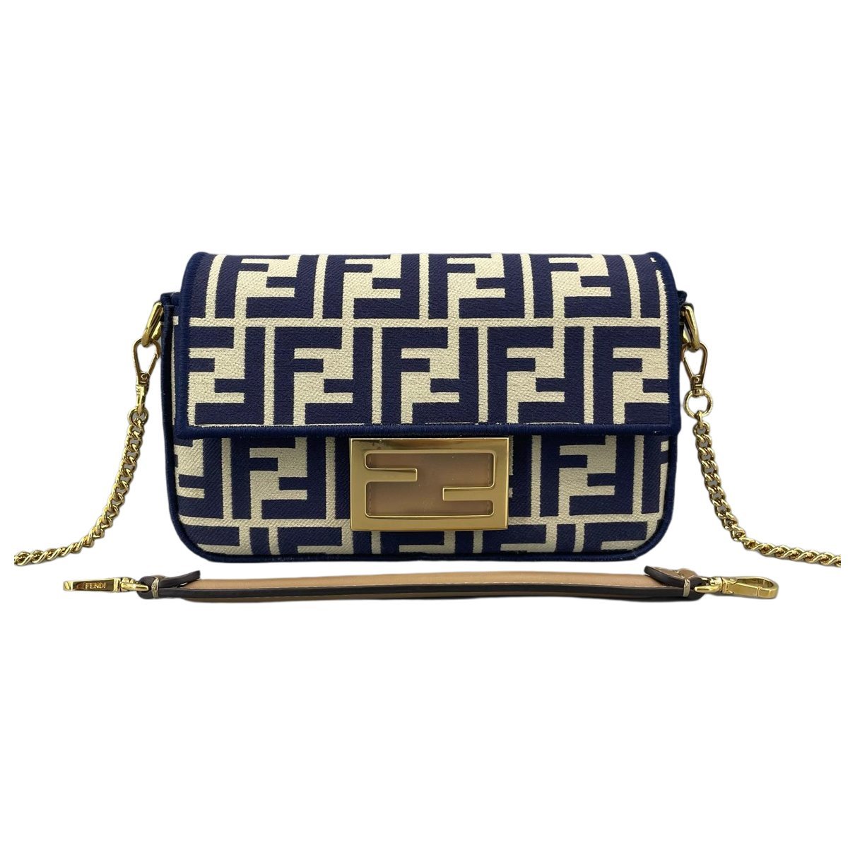 Baguette leather handbag