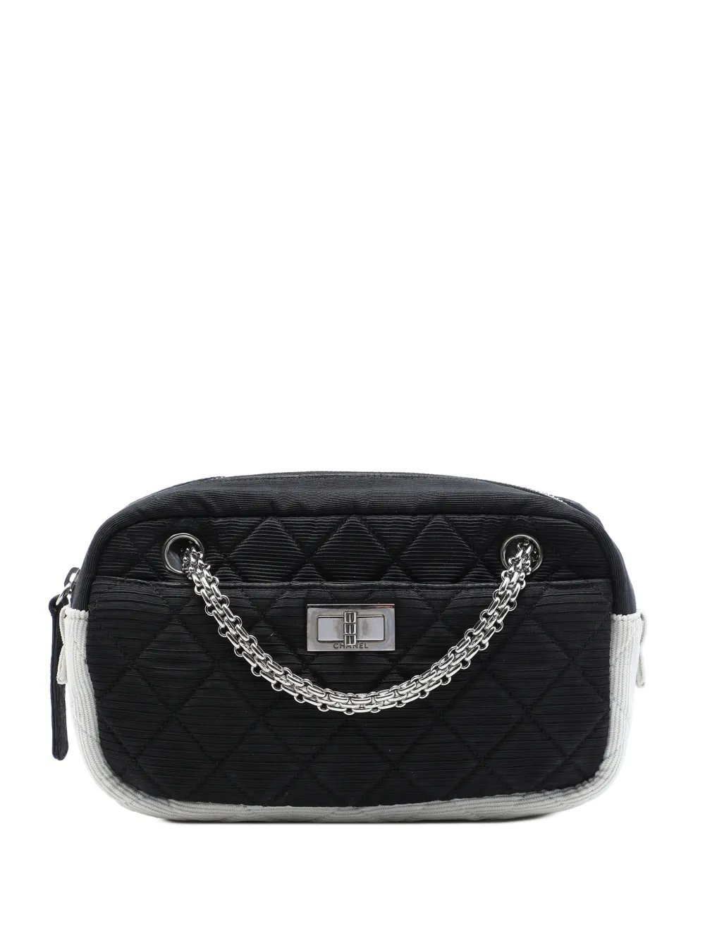 2008-2009 Bicolor Quilted Nylon Reissue 2.55 Camera Case shoulder bag