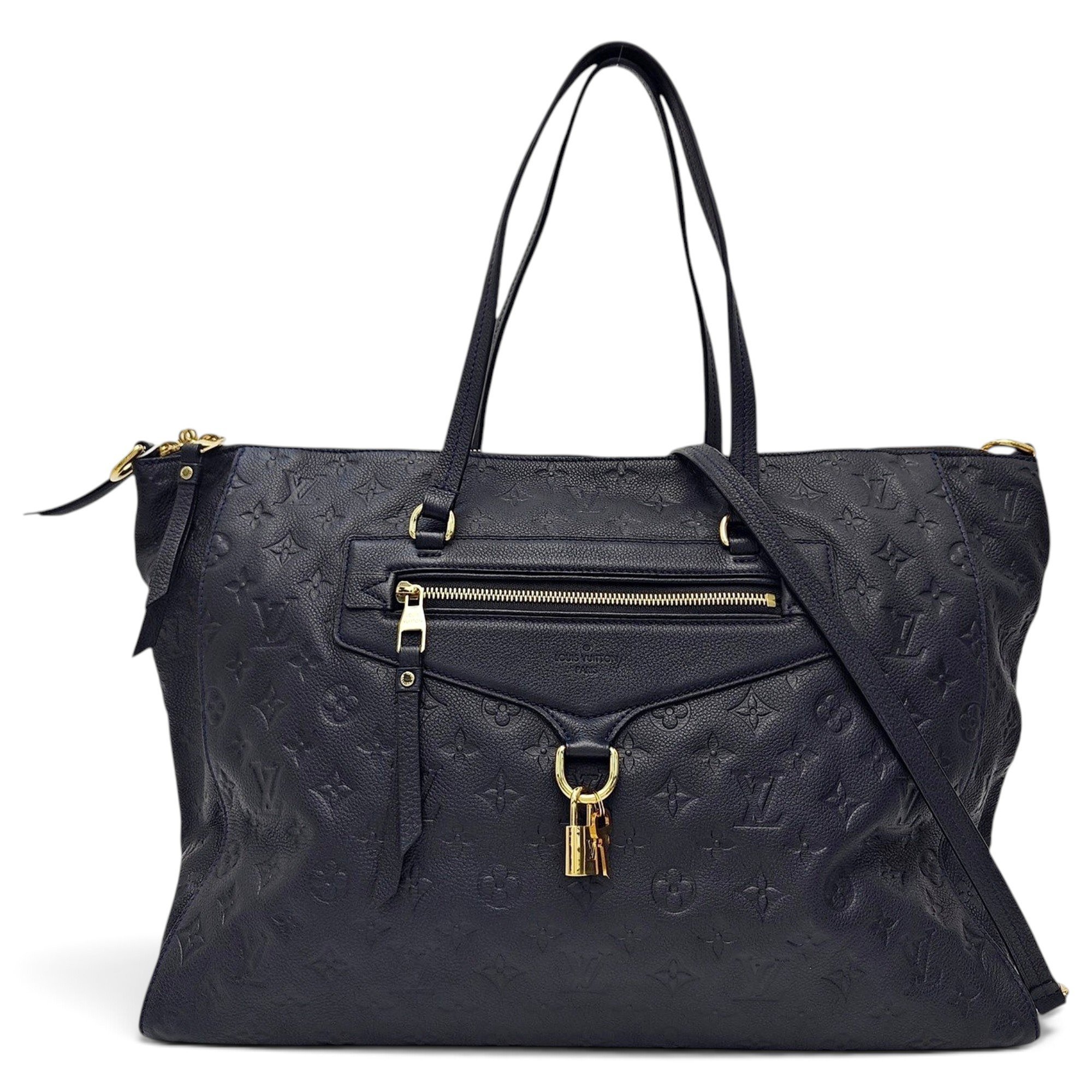 Lumineuse leather handbag