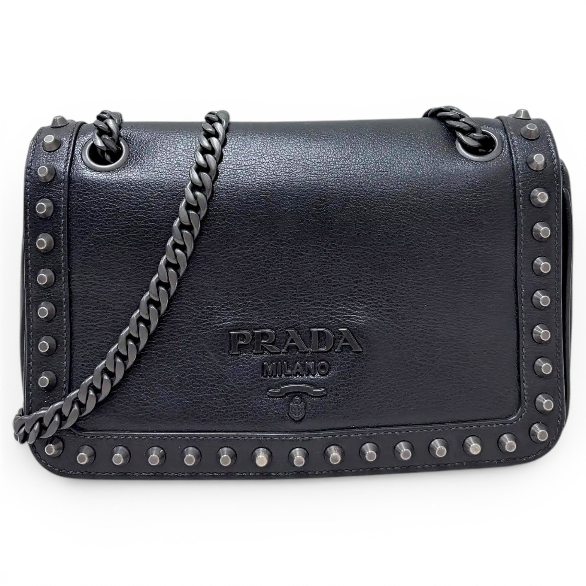 Leather crossbody bag