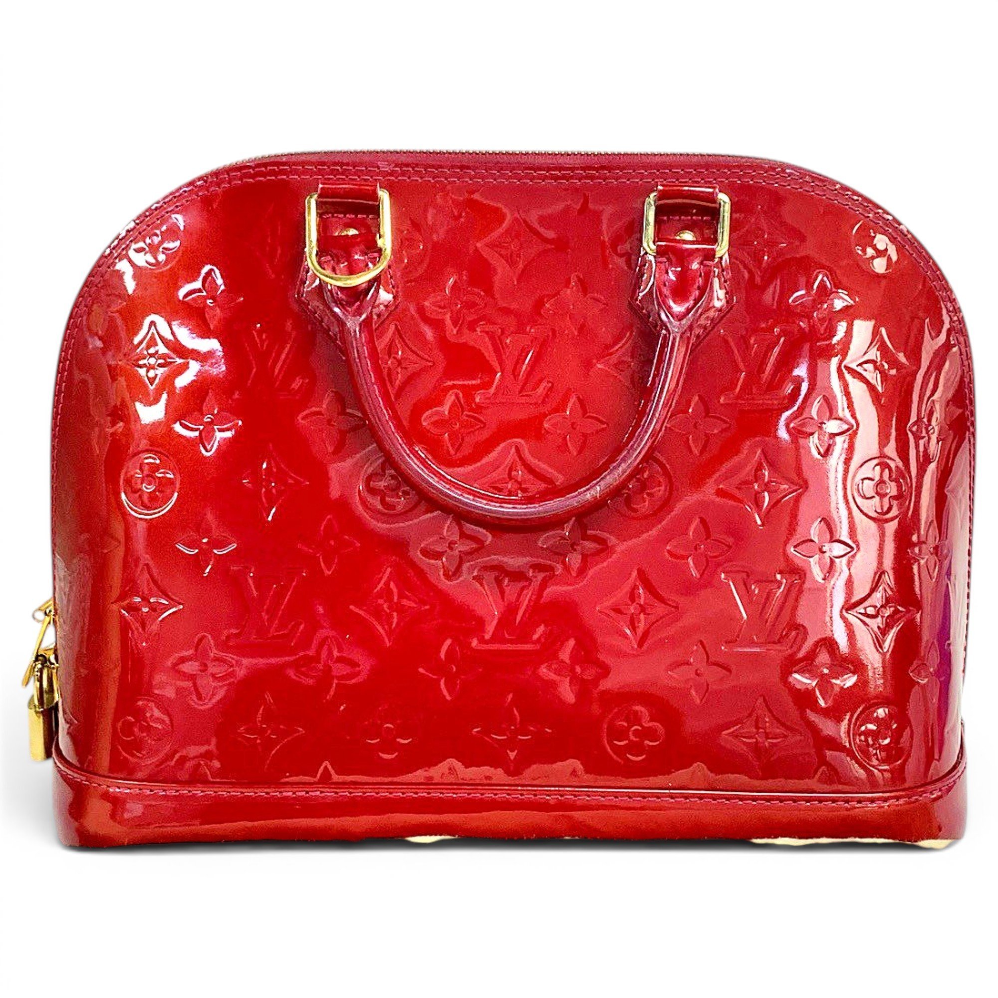 Alma patent leather handbag