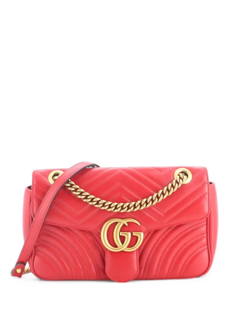 GG Marmont Flap Bag Matelasse Leather Small crossbody bag