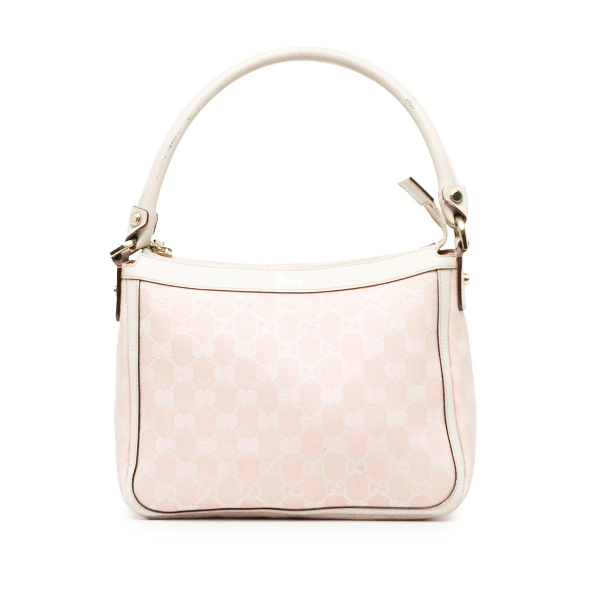 Gucci B leather handbag