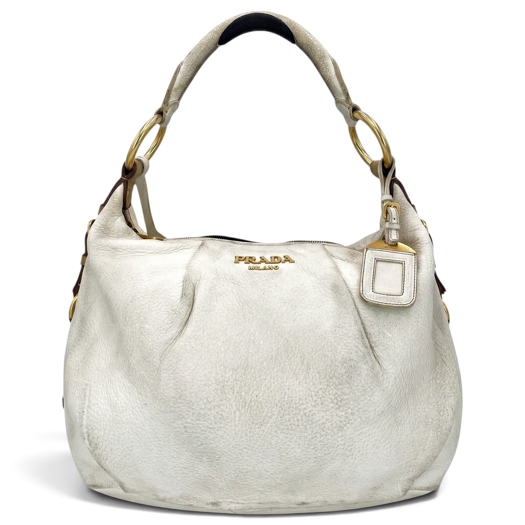Leather handbag