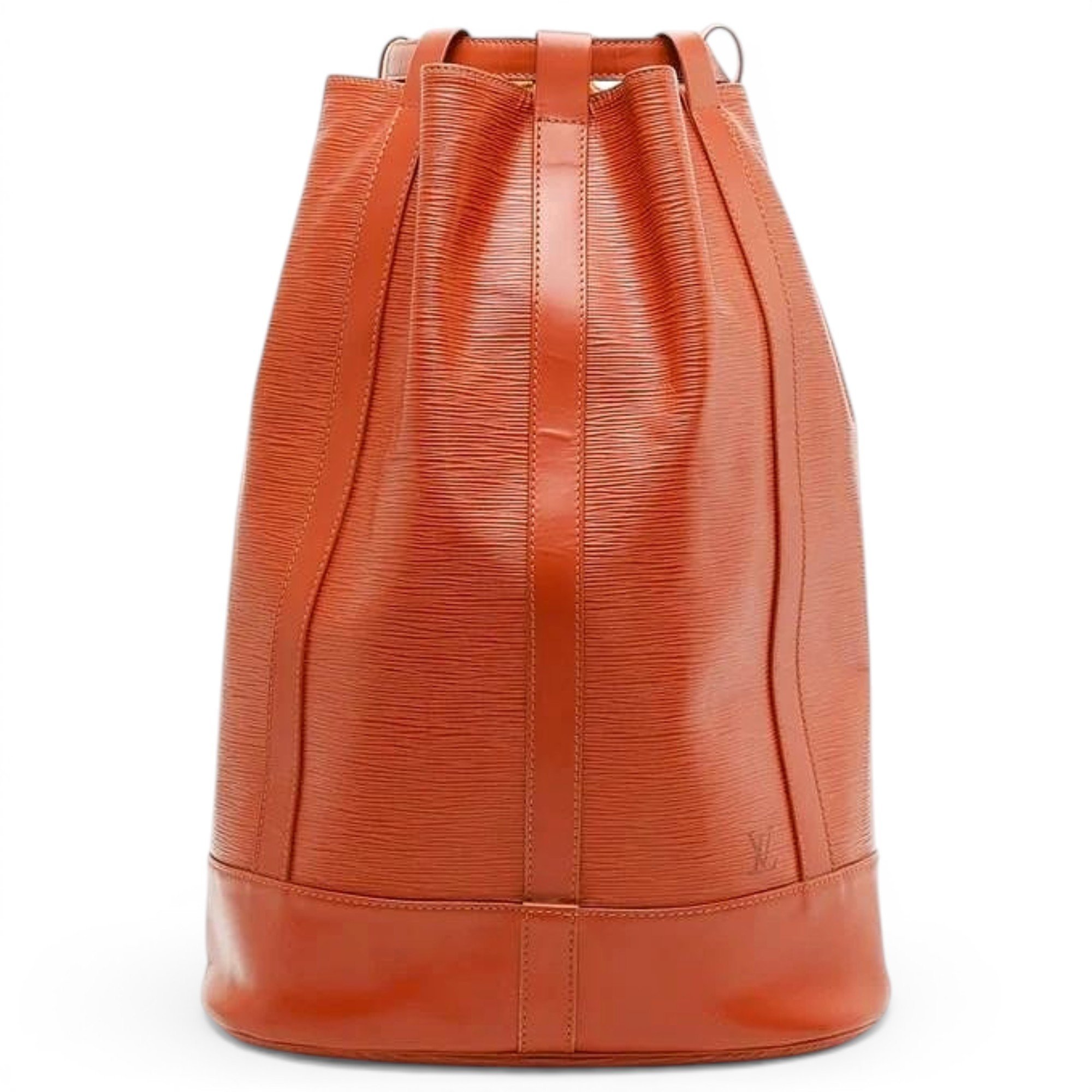 Randonnée leather backpack
