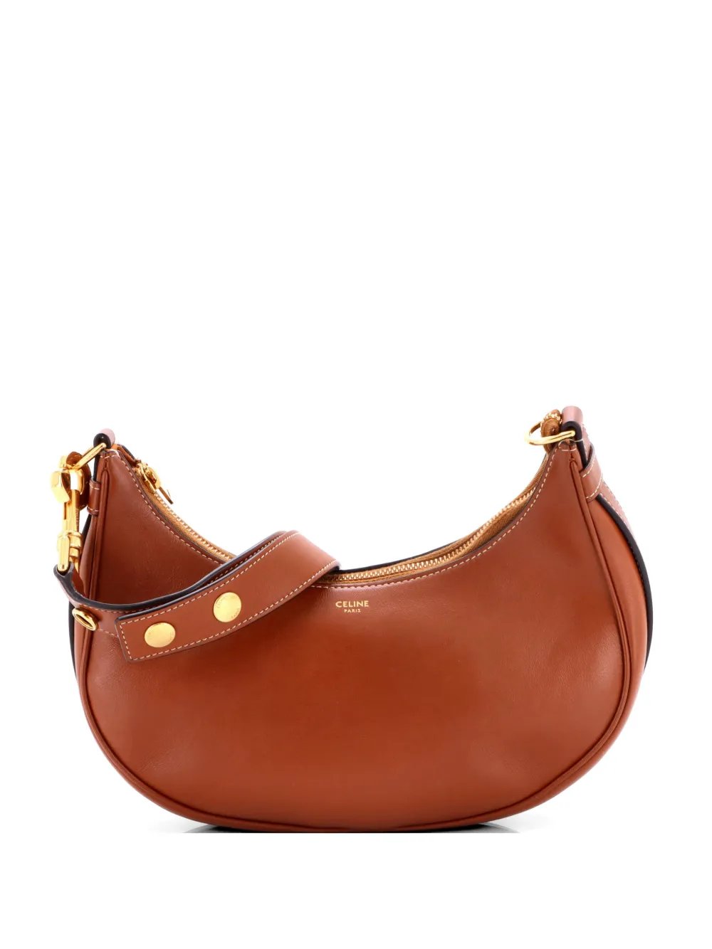 Ava Strap Bag Leather Medium hobo bag