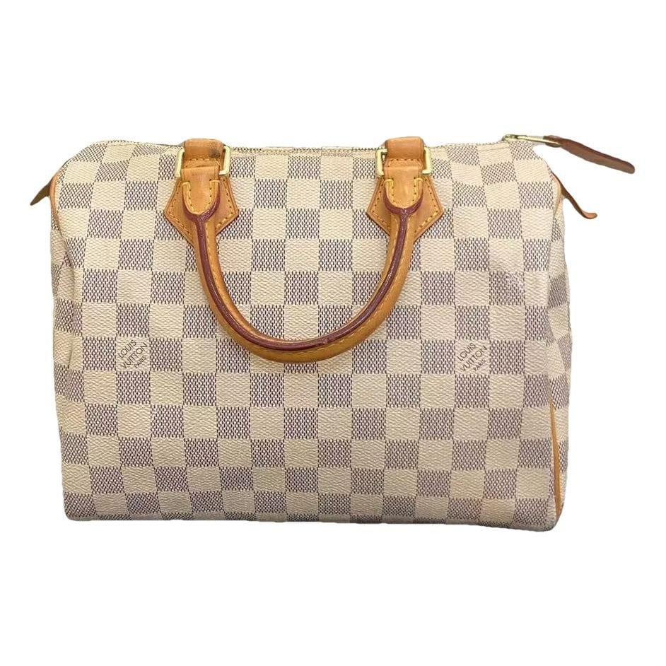 Speedy leather handbag