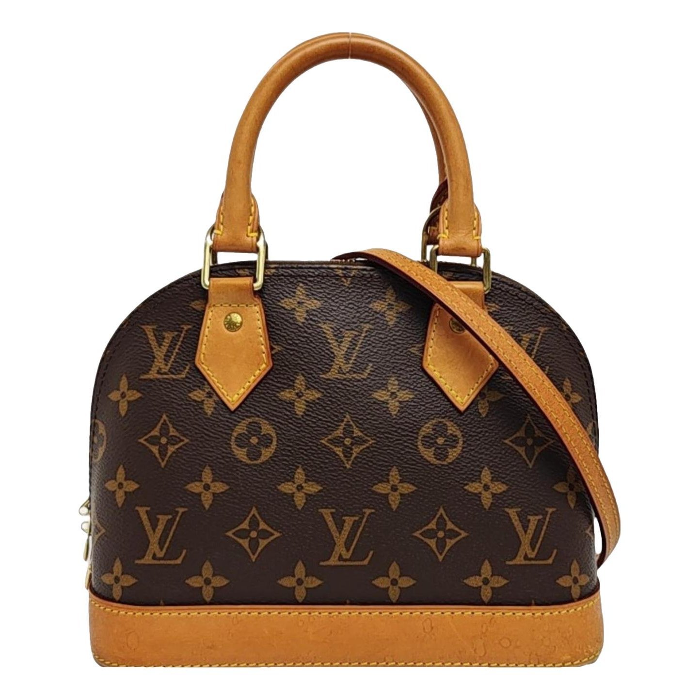 Alma leather handbag