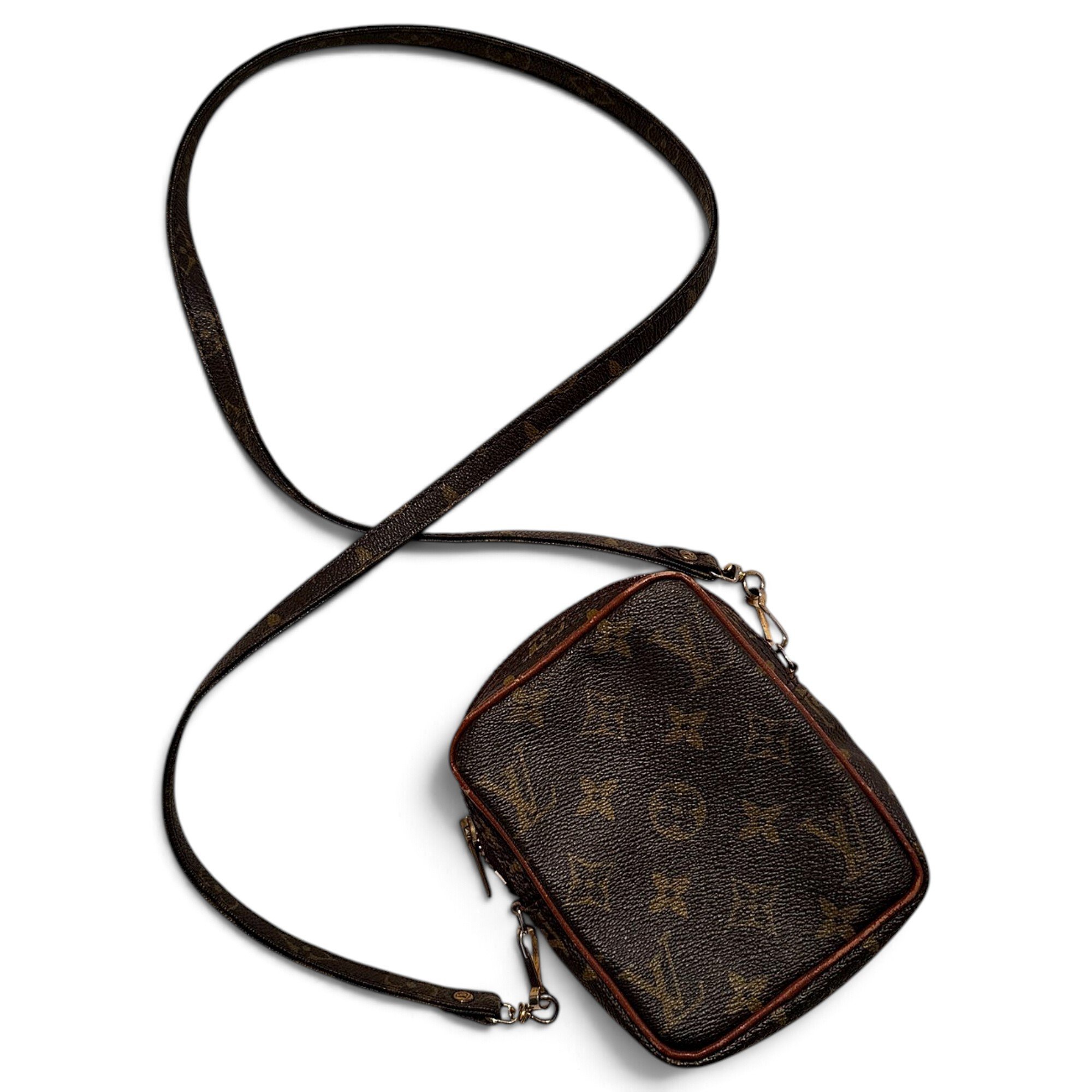 Danube leather crossbody bag
