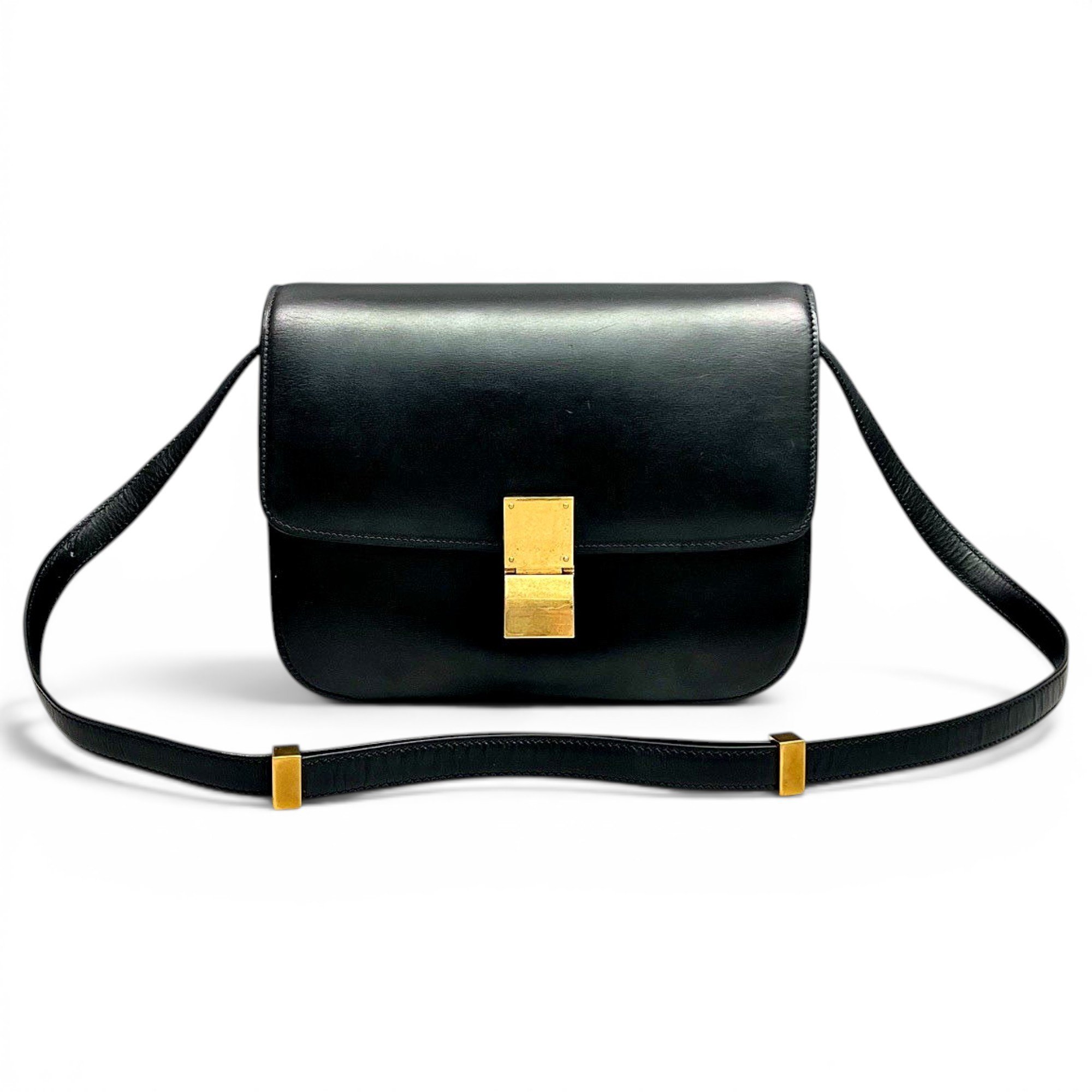 Classic leather handbag