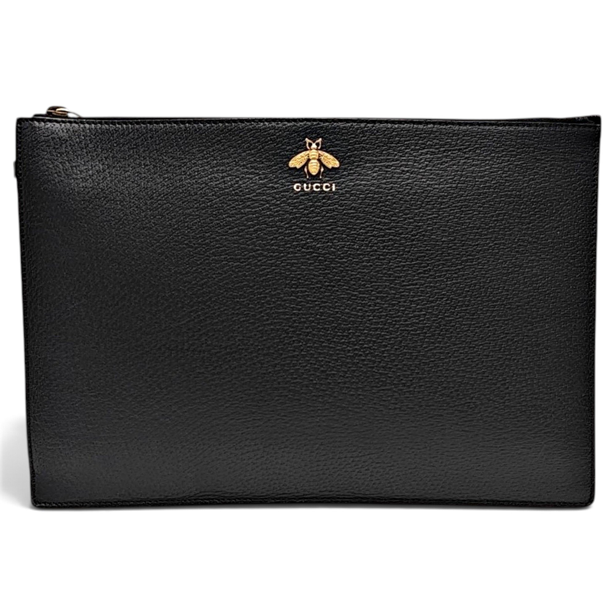 Animalier leather handbag