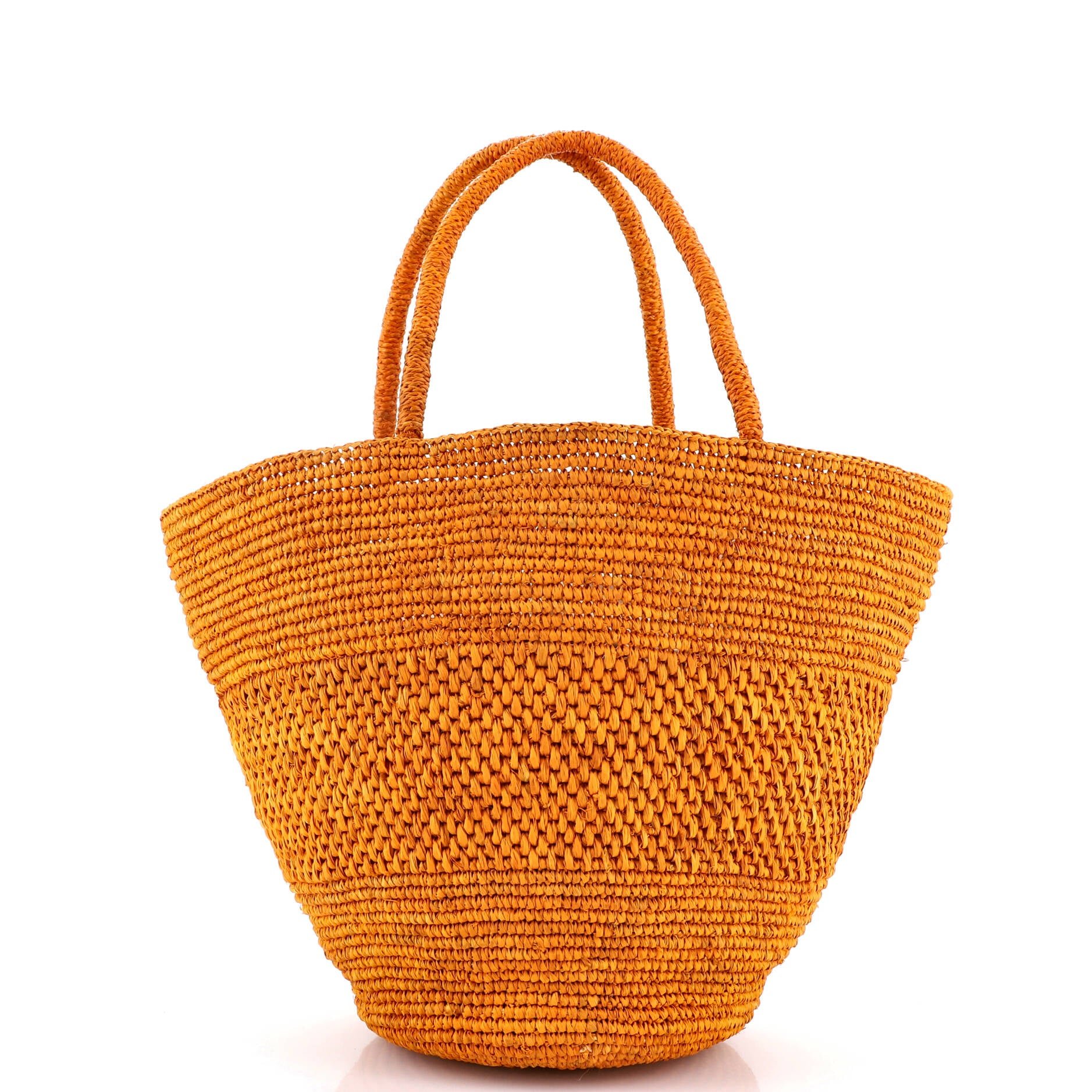 Emilie Basket Bag Raffia Small