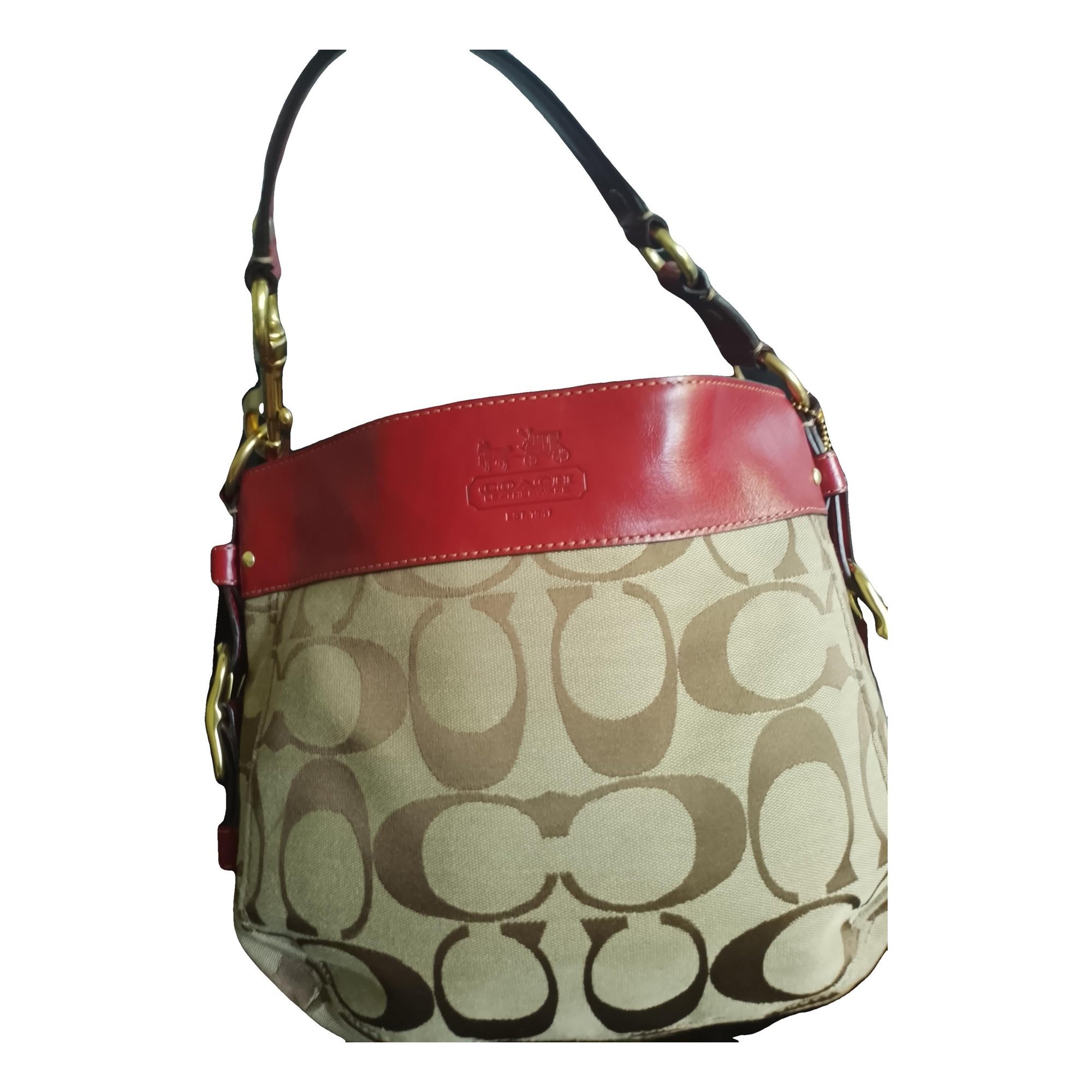 Signature Sufflette wool handbag