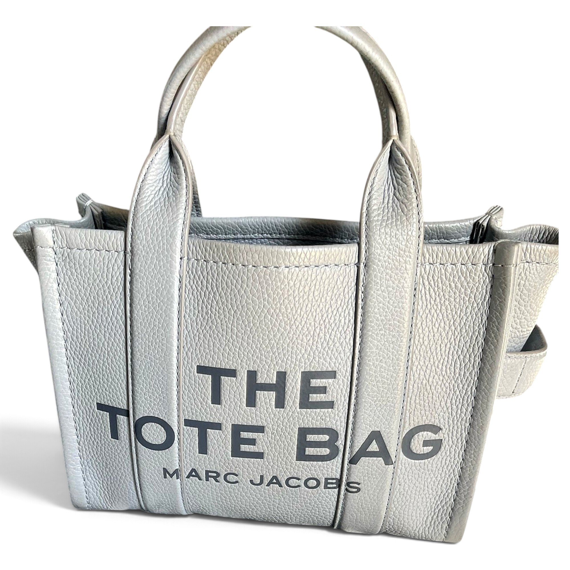 Leather tote